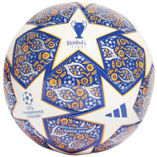 adidas UEFA Champions League J290 Istanbul Ball HU1575, unisex, piłki do piłki nożnej, Granatowe Adidas