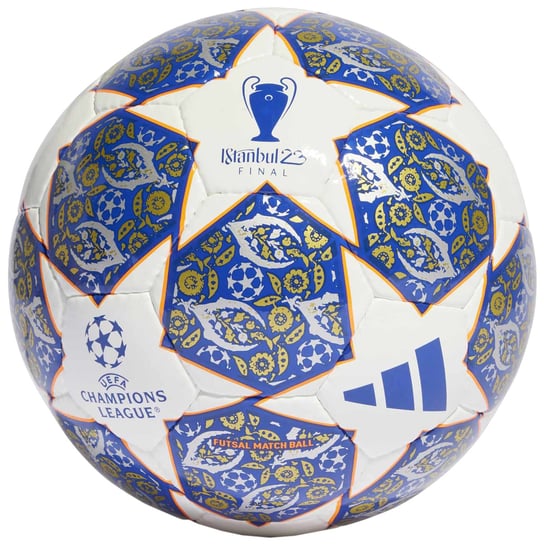 adidas UEFA Champions League Pro Sala Istanbul Ball HU1581, unisex, piłki do piłki nożnej, Niebieskie Adidas