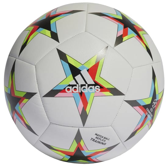 Adidas Uefa Champions League Training Void Texture Ball He3774, Unisex, Piłki Do Piłki Nożnej, Białe Adidas