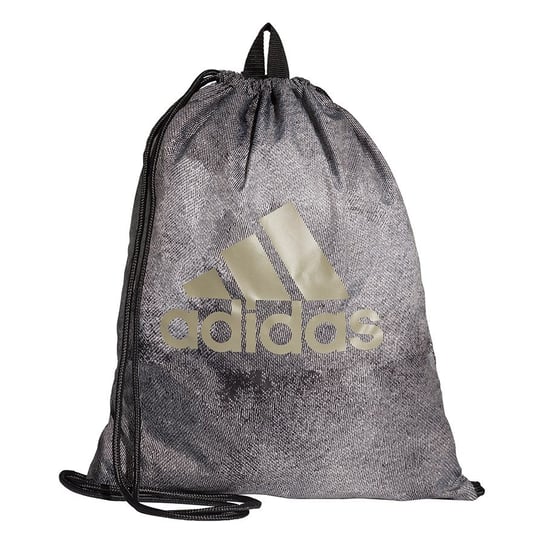 Adidas, worek, plecak na buty sportowe SP GYM SACK szary melanż Adidas