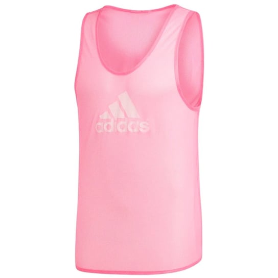 Adidas, Znacznik piłkarski, Bib 14 FI4187, różowy, rozmiar L Adidas