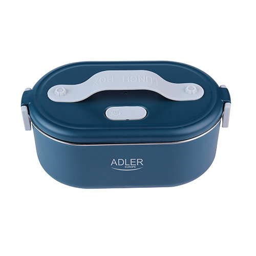 Adler AD 4505 blue Elektryczny podgrzewacz do żywności na żywność- podgrzewany - metalowy pojemnik Adler