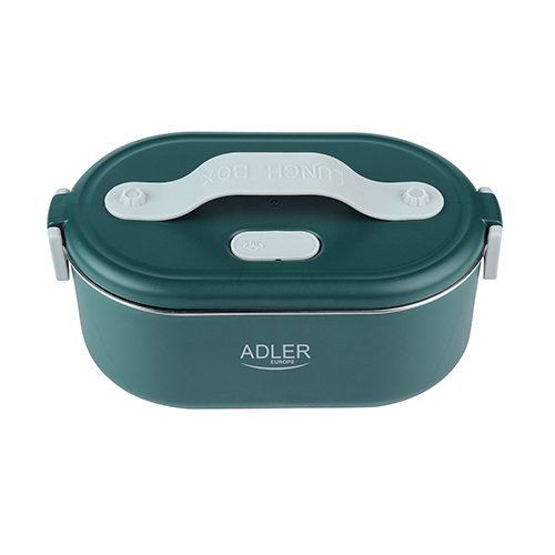 Adler AD 4505 green Elektryczny podgrzewacz do żywności na żywność- podgrzewany - metalowy pojemnik Adler