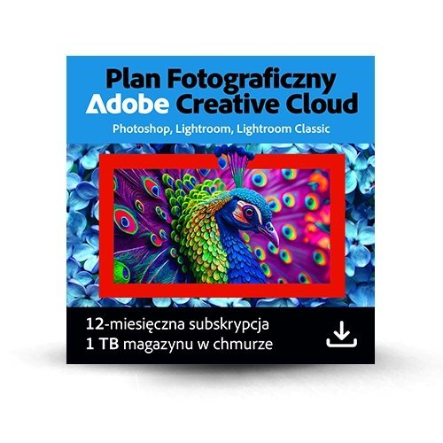 Adobe Creative Cloud Plan Fotografia 1TB Adobe
