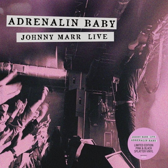Adrenalin Baby (różowo-czarny winyl z rozpryskiem) Marr Johnny