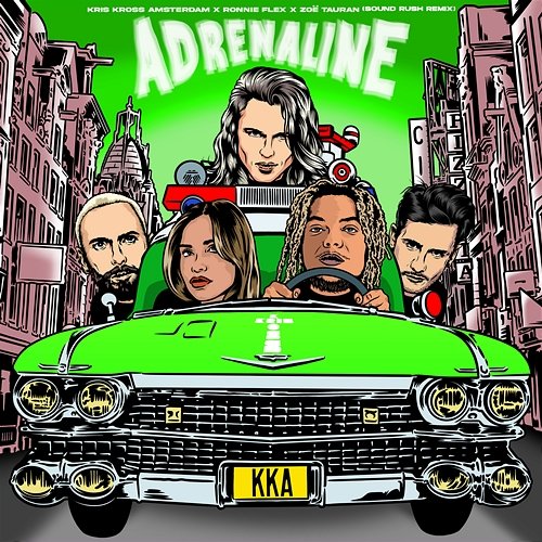 Adrenaline Ronnie Flex, Sound Rush, Kris Kross Amsterdam, Zoë Tauran