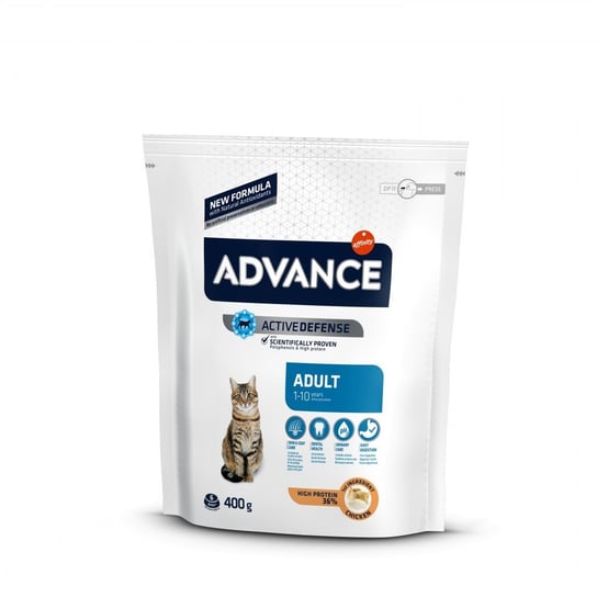 Advance Adult Chicken & Rice - Sucha Karma Z Kurczakiem Dla Kotów 400G [922209] ADVANCE
