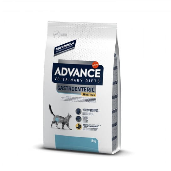 ADVANCE DIET Gastroenteric Sensitive - sucha karma dla kotów z wrażliwością pokarmową 8kg [926198] ADVANCE