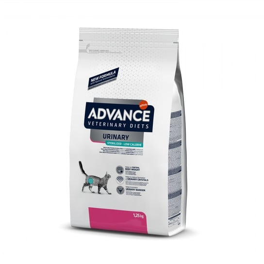 ADVANCE DIET Urinary Sterilized Low Calorie - sucha karma dla kotów sterylizowanych 1,25kg [923984] ADVANCE