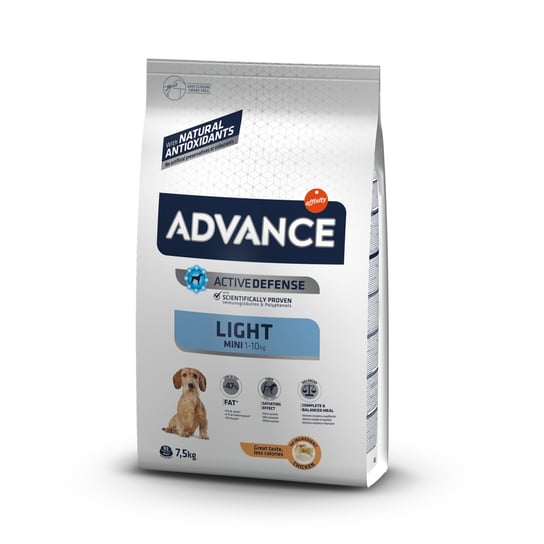 Advance Mini Light - Sucha Karma Dla Psów Ras Małych 7,5Kg [928020] ADVANCE