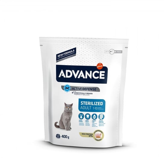 Advance Sterilized Turkey - Sucha Karma Z Indykiem Dla Kotów Sterylizowanych 400G [922227] ADVANCE