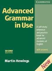 Advanced Grammar in Use with Answers Hewings Martin