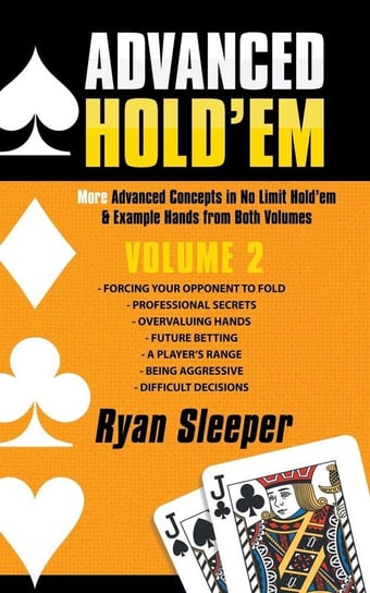Advanced Hold'Em Volume 2 Ryan Sleeper