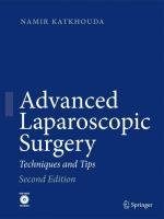 Advanced Laparoscopic Surgery Katkhouda Namir