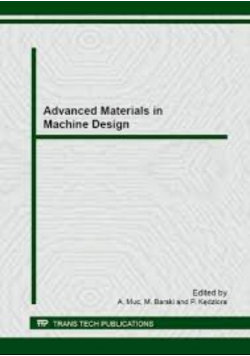 Advanced Materials in Machine Design Trans Tech Publications