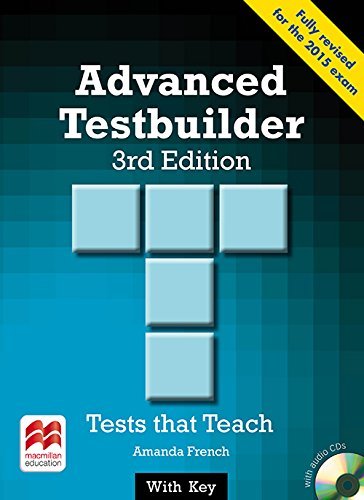 Advanced Testbuilder CAE 3rd Edition Student's Book with Key Pack French Amanda