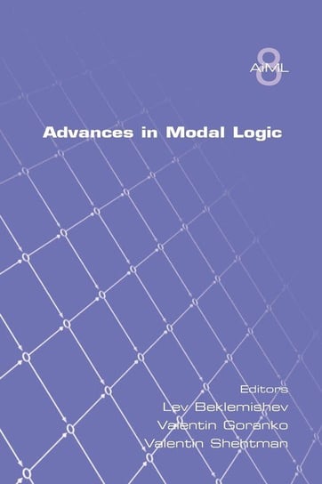 Advances in Modal Logic Volume 8 Null