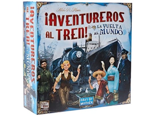 Adventurers To The Train, wersja hiszpańska, gra planszowa, Days of Wonder Days of Wonder