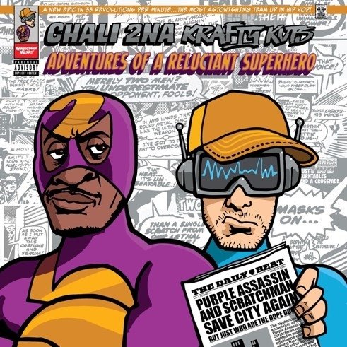 Adventures of a Reluctant Superhero, płyta winylowa Chali 2na & Krafty Kuts