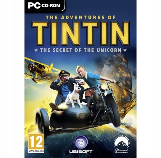 Adventures of Tintin Secret of Unicorn Gra, DVD, PC Inny producent