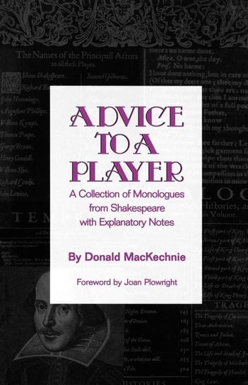 Advice to a Player Mackechnie Donald