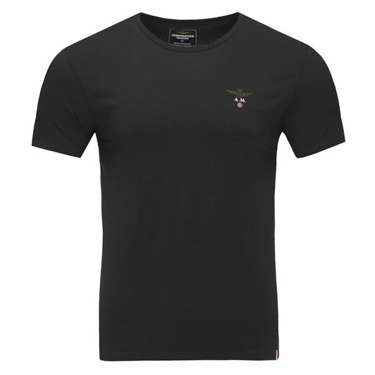 Aeronautica Militare czarny t-shirt koszulka męska crew-neck SC0TI001J508-34300 XXL AERONAUTICA MILITARE