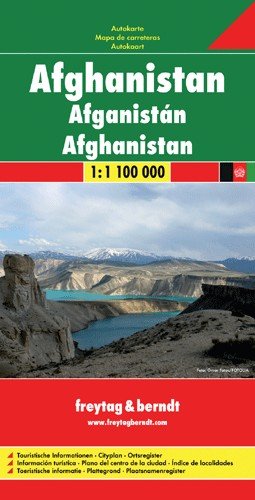 Afganistan. Mapa 1:1 000 000 Freytag & Berndt