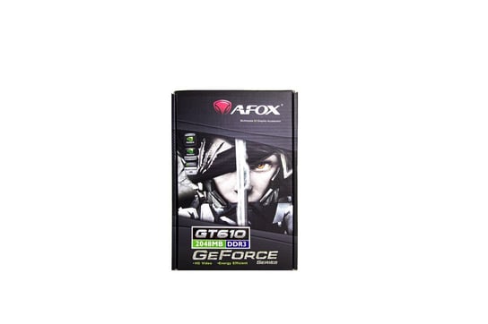 AFOX GEFORCE GT610 2GB DDR3 DVI HDMI VGA LP FAN V8 AF610-2048D3L7-V8 Afox