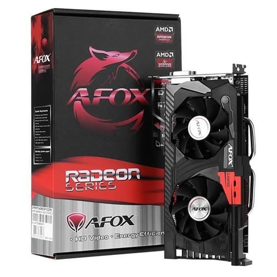 AFOX RADEON RX 570 8GB GDDR5 256BIT HDMI 3XDP ATX DUAL FAN H3 AFRX570-8192D5H3-V2 Inna marka