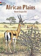 African Plains Coloring Book Gaspas-Ettl Dianne, Gaspas-Ettl, Coloring Books