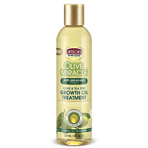 African Pride, Olive Miracle Growth Oil Treatment, Olejek do włosów, 237ml African Pride