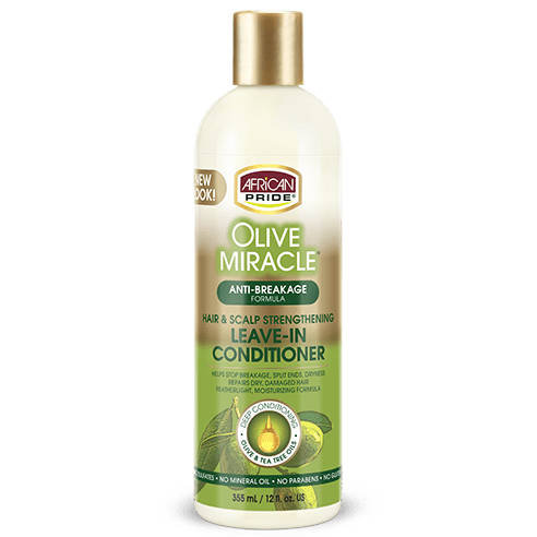 African Pride, Olive Miracle Leave-in Conditioner, Odżywka do włosów, 355ml African Pride