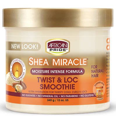 African Pride, Shea Miracle Twist & Loc Smoothie, 340g African Pride