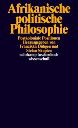 Afrikanische politische Philosophie Suhrkamp Verlag Ag, Suhrkamp