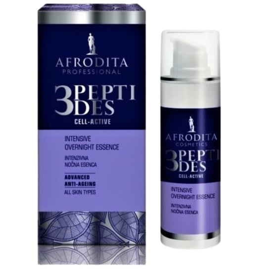 Afrodita 3 Peptides, Odżywcza Esencja Na Noc, 30ml Afrodita