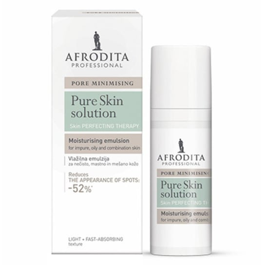 Afrodita Pure Skin Solution, Nawilżająca Emulsja, 50ml Afrodita