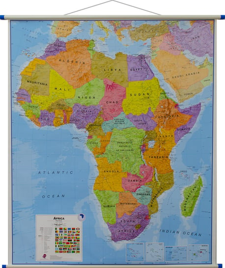 Afryka Mapa Ścienna Polityczna 1:8 000 000, Maps International Maps International