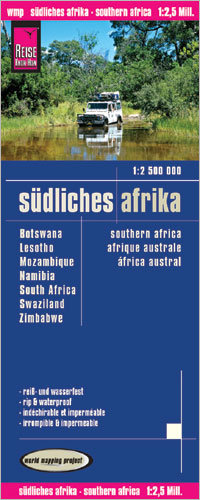 Afryka południowa. Mapa 1:2 500 000 Opracowanie zbiorowe