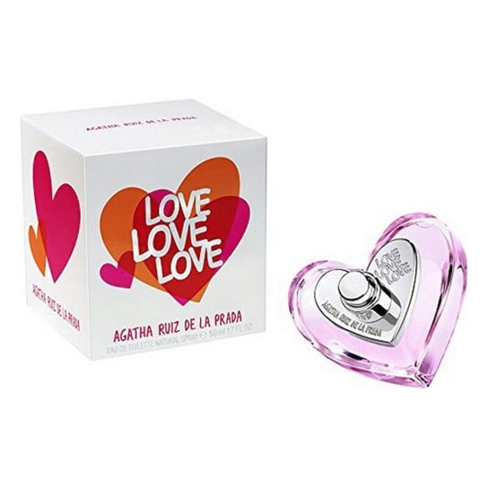 Agatha Ruiz De La Prada, Love Love Love, Woda toaletowa, 50 ml Agatha Ruiz De La Prada