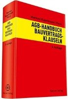 AGB-Handbuch Bauvertragsklauseln Markus Jochen, Kapellmann Susanne, Pioch Christian