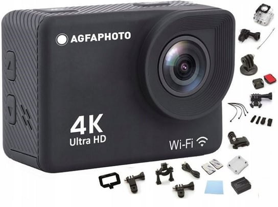 Agfa Ac9000 Kamera Sportowa 4k 20mp Wifi + Akcesoria AGFAPHOTO