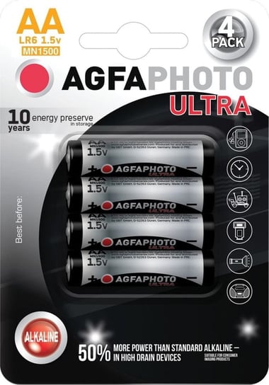 AgfaPhoto Bateria Ultra AA / R6 4 szt. AGFAPHOTO