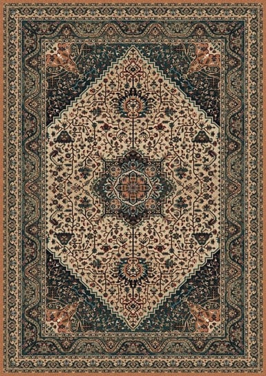 Agnella, Dywan wełniany Agnella Isfahan Aretuza miedziany, 200x300 cm Agnella