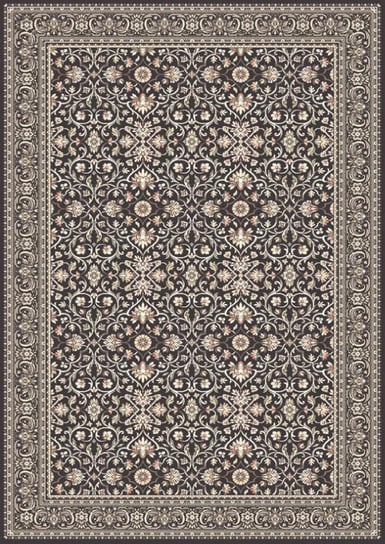 Agnella, Dywan wełniany Agnella Isfahan Salamanka antracyt, 160x240 cm Agnella