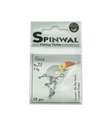 Agrafka Spinwal No.21 - 5 Kg Op.10Szt Snap SPINWAL
