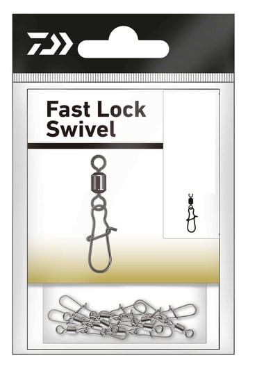 Agrafka z krętlikiem Daiwa Fast Lock Swivel Daiwa