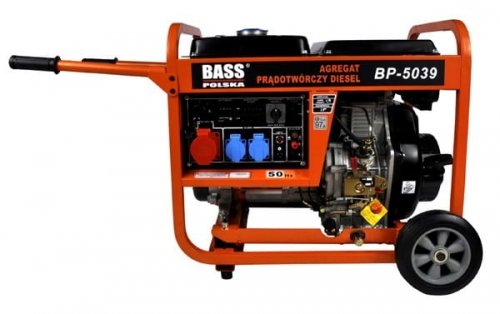 Agregat prądotwórczy diesel 6,5kW Bass Polska