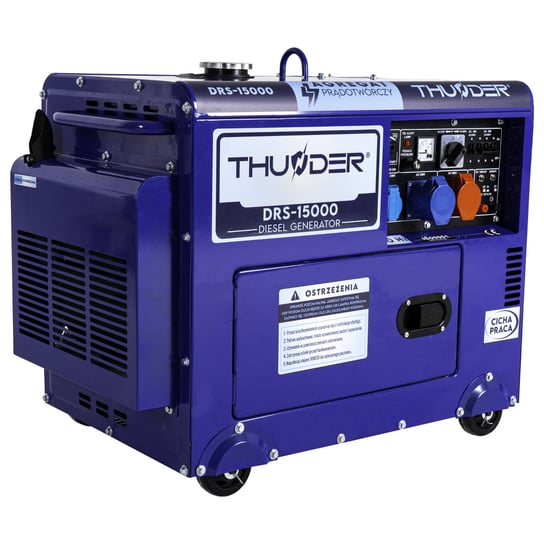 Agregat prądotwórczy THUNDER DIESEL 7,5KW DRS Thunder