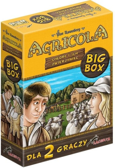 Agricola: Chłopi i ich zwierzyniec Big Box LACERTA, gra planszowa,Lacerta Lacerta