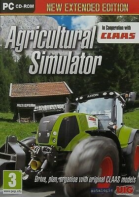 Agricultural Simulator Rolnik Claas Nowa Gra PC CD Inny producent